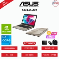 Bisa Spk!# Asus A442Ur Core I5-8250U (Nvidia 930Mx) / Ram 8Gb Ssd