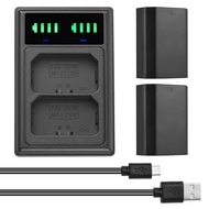 Indicators + 2280mah With Batteries 7.2v Np-fz100 Battery With 2pcs Np-fz100 7.2v 2280mah Np-fz100 B