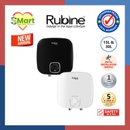 Rubine RA 15 | RA 30 Atlantic Paris Black | White Storage Water Heater