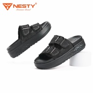 Nesty high-end stylish two-strap sandals NE32 sandal perempuan sandal wanita