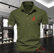 TERBARU !!! Kaos Polo Shirt Kerah Import polo pria/wanita volcom Text merah Terkeren Premium Quality