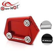 Applicable to Honda CB500X CB500F CB400X modified accessories, side support, enlarged seat stand and widened anti-skid pad