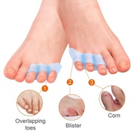 Toe separator, gel little toe to protect overlapping toes, curl little toe, little toe separator to relieve the pain of friction blisters