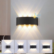 MATA COB Wall Light Minimalist Indoor Outdoor Warm White LED 2 Eyes 4 Eyes 6 Eyes 8 Eyes