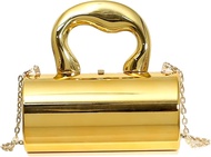 Gold Purse Clutch Purses for Women Acrylic Clutch Y2k Purse Satchel Crossbody Bags Womens Evening Pa