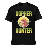 Summer Cool Gopher Landscaping Gopher Hunter Good Printed Tshirt Man