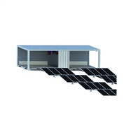 200KW Solar Power Container Solar PV On Grid Solar System with Solar Panel Solar Inverter