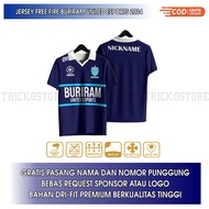 Freefire BURIRAM UNITED ESPORTS THAILAND JERSEY FREE TO INSTALL NAME AND BACK NUMBER