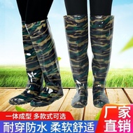 🔥Hot sale🔥[42cm Farmland Rice Transplanting Shoes]Men's and Women's Universal Water Rain Shoes Rain Boots Fishing Work S