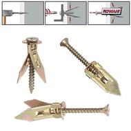 ROWAN1 20pcs Self Drilling Drywall Anchors Durable Wall For Plasterboard Self-Tapping Screw