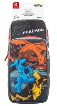 HORI - Switch Pokemon Shoulder Pouch | 寵物小精靈單肩背包 (噴火龍 & 路卡利歐 & 比卡超)
