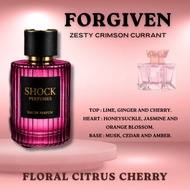 Forgiven SHOCK PERFUMES Elixir Zesty Lime Juicy Cherry Jasmine Honeysuckle Amber Musk EDP | Premium 