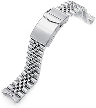 20mm Watch Band compatible with Seiko SKX013, Super-J Screw-Links, Classic