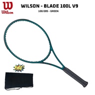 Wilson Blade 100L V9 (285Gr) Emerald Night - Tennis Racket Tennis Racket