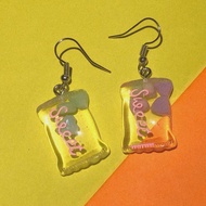Transparent Candy Bag Hook Earring
