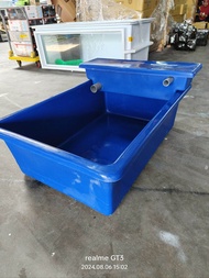 Fiberglass Tank L3'XW2'XH1' with Filter Box AF156