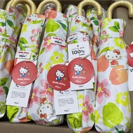 WPC太陽傘💯hello kitty 美樂蒂 玉桂狗聯名彎鈎傘超輕防曬黑膠晴雨傘遮陽傘