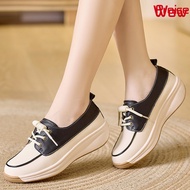 New White Shoes Female All-Match Influencer Student Sports Sneakers Female Trendy Shoes---
