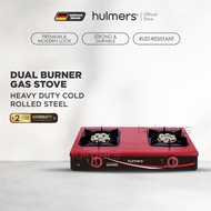 Hulmers Double Jet Burner Gas Stove Auto Ignition Table Top Gas Cooker (7332-H08)