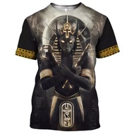 Mens T-shirt Ancient Egyptian God Eye Of Egypt Pharaoh 3d Print Kids Women Top Oversized Tee Men Clo