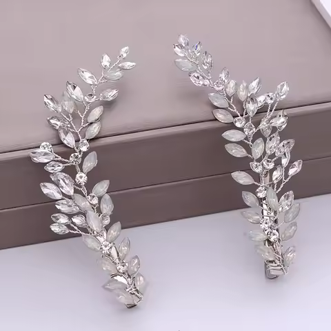 Ahmad Amin Exclusive link Handmade Bridal Hair Vine Headband Wedding Hair Accessories Comb Hair pins