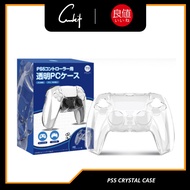 IINE PS5 Controller Crystal Case PS5 Dual Sense Controller Crystal Case DS Dualsense Crystal Case