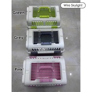 Pet Carrier Cat Carrier Portable Travel Box Cat Dog Carrier Box Pet Cage Sangkar Kucing