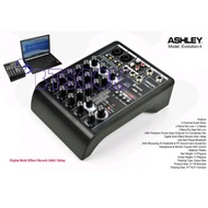 [PROMO] MIXER ASHLEY EVOLUTION-4 MIXER ASHLEY 4 CHANNEL WITH SOUNDCARD