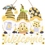 1pc Wood Hanging Wall Door Sign Decorations with Jute Twine for Porch Wedding Dinner Home Garden Kit