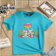 Children's T-shirt with Avatar World Pazu Game Print, Premium Cotton Material