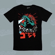 Adult Men Women Japan Trex Godzilla Monster Kaiju Destroy Tshirt