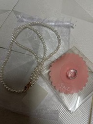 珍珠手機帶 & 花花杯蓋