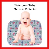 💥[READY STOCK] Washable Breathable Waterproof Baby Cot Sheet Mattress Protector