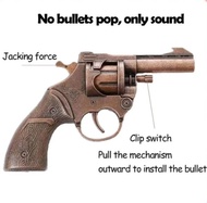 mainan dompis pistol doblis bahan metal