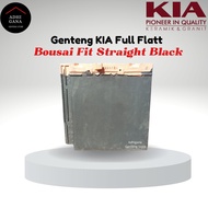 Genteng KIA Full Flat Bousai Fit Straight Black / Genteng KIA Flatt