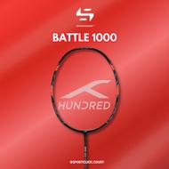 HUNDRED BATTLE 1000 BADMINTON RACKET 4U (Sportsclick)
