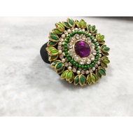 Handmade Kundan Hair Band_Customised Jewellery_Indian Jewellery