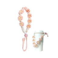 LINZHEAXY Water Bottle Handle,Handmade daisy woven cup rope,outdoor water bottle sling carrier,Stanl