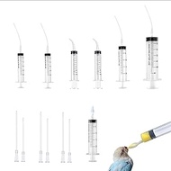 Baby Bird Feeding Syringe Set, Pet Parrot Milk Feeding Syringe with Tubes, Manual Syringe Feeder, Li