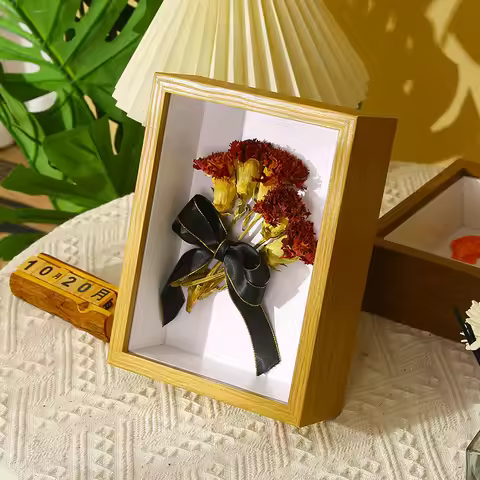 Shadow Box Frame 6in 7in 8in 10in A4 3D Hollow 3cm 5cm Photo Frame Dried Flower Specimen Holder DIY 