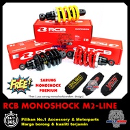 MONOSHOCK RCB M2 LINE PREMIUM LC135 Y16 Y15 RS150 RSX SYM VF3i 100% ORIGINAL RACING BOY MONO