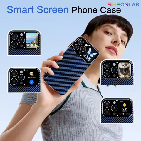 New Phone Case With Touch Screen For iPhone Apple Bluetooth Music Control For Multiple Languages Men