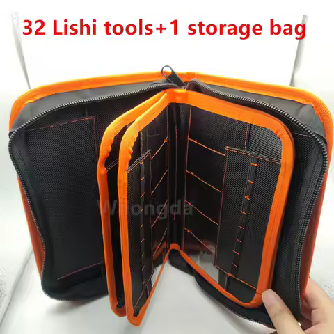 32PCS LiShi Tool for Car Lock Repair NE72 TOY43 VAC102 HU87 MIT8 HON41 NSN11 HU64 HU66 HU83 HU101 HU