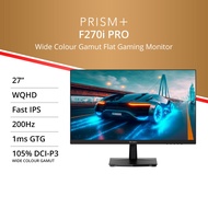 PRISM+ F270i PRO | 27" IPS 200Hz 1ms WQHD Gaming Monitor [2560 x 1440]