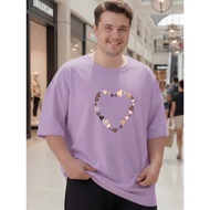 6Y959 [AIYOU] T Shirt Baju Perempuan Tshirt Lelaki XL-5XL Murah Plus Size Seluar Korean Style Clothe