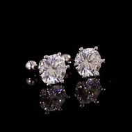 ❤️ $250-$699【Needle Length: 6/9mm 0.20/0.30/0.50/0.80/1.00/2.00 Carat】❤️ S925 Sterling Silver 6 Pron