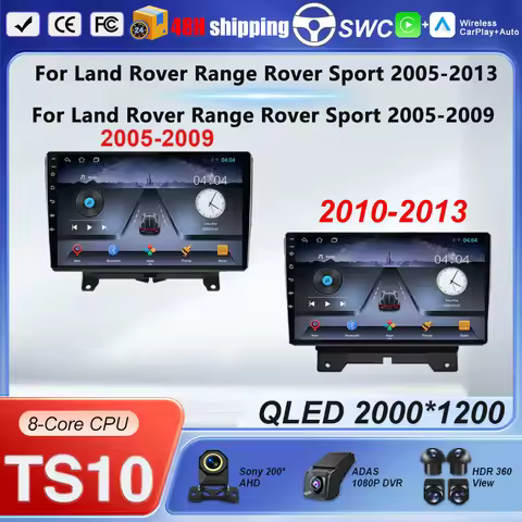Car For Land Rover Range Rover Sport 2005-2013 For Land Rover Range Rover Sport 2005-2009 Android Au