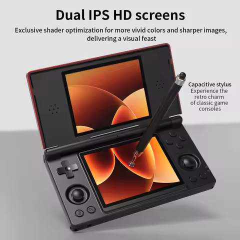 Anbernic RG DS Dual 4.0” IPS Screen Video Game Console Android 14 Support Dual Application On Split