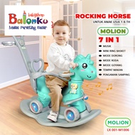MOLION Angel Hourse 4in1 Rocking Horse Toy M1006 BLUE
