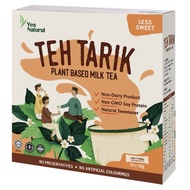 Yes Natural Teh Tarik Milk Tea Instant Sachet Organic Healthy Food 100% Vegetarian Stevia [10's/box 